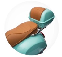 Mașinuța electrica Chipolino Vespa GTS Super Teal Green (ELMVE0251TG) imaginea #6 — magazin online Desire.md