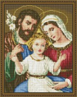 Mozaic cu diamante Diamond Holy Family 40x50cm (YW01060)