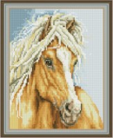 Mozaic cu diamante Diamond Horse 30x40cm (YW00794)