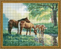 Mozaic cu diamante Diamond Horse 40x50cm (YW00439)
