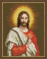 Mozaic cu diamante Diamond Jesus Christ 40x50cm (YW02711)