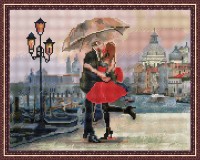 Mozaic cu diamante Diamond Kiss 40x50cm (YW01471)