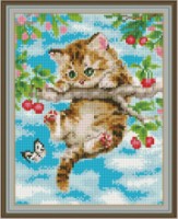 Mozaic cu diamante Diamond Kitten 30x40cm (YW00300)