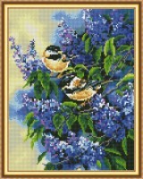 Mozaic cu diamante Diamond Lilac 40x50cm (YW00248)