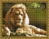 Mozaic cu diamante Diamond Lion 40x50cm (YW03767)
