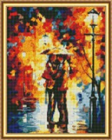 Mozaic cu diamante Diamond Love in The Rain 40x50cm (YW00105)