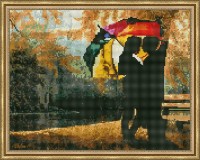 Mozaic cu diamante Diamond Lovers 40x50cm (YW01459)