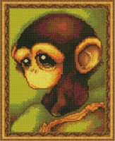 Mozaic cu diamante Diamond Monkey 30x40cm (YW00137)