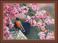 Mozaic cu diamante Diamond Sakura 30x40cm (YW00476)