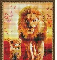 Mozaic cu diamante Diamond The Lion King 40x50cm (YW00477)