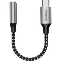 Adaptor Proove SoundMesh Type-C to 3.5mm Gray (ACSM00005201)