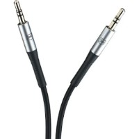 Кабель Swissten 3MK Aluminiu/Silicon 3.5mm 1m Black фото №4 — интернет-магазин Desire.md