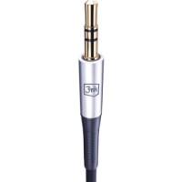 Кабель Swissten 3MK Aluminiu/Silicon 3.5mm 1m Black фото №3 — интернет-магазин Desire.md
