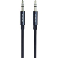 Cablu Swissten Textile 3.5mm 1.5m Black