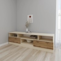 Comodă TV Smartex Т6 160cm Ivory/Dark Oak imaginea #1 — magazin online Desire.md