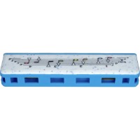Muzicuta Hohner Speedy Light Blue/White 91340 imaginea #2 — magazin online Desire.md