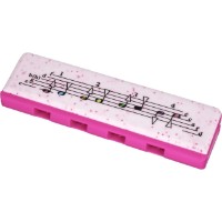 Губная гармошка Hohner Speedy Pink/White 91313 фото №3 — интернет-магазин Desire.md