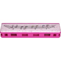 Губная гармошка Hohner Speedy Pink/White 91313 фото №4 — интернет-магазин Desire.md