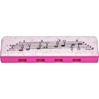 Губная гармошка Hohner Speedy Pink/White 91313 фото №5 — интернет-магазин Desire.md