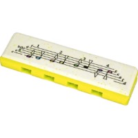 Muzicuta Hohner Speedy Yellow/White 91312 imaginea #3 — magazin online Desire.md