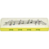 Muzicuta Hohner Speedy Yellow/White 91312 imaginea #5 — magazin online Desire.md