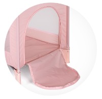 Pătuț pliabil Chipolino Capri Cat Pink (KOSIK2504CA) imaginea #3 — magazin online Desire.md
