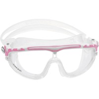 Ochelari înot Cressi Skylight Sil Clear/Frame White Pink (DE203340) imaginea #1 — magazin online Desire.md