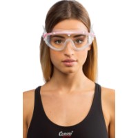 Ochelari înot Cressi Skylight Sil Clear/Frame White Pink (DE203340) imaginea #2 — magazin online Desire.md