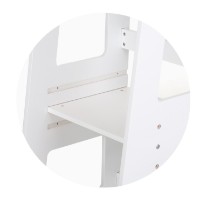 Tabureta-scară pentru copii Chipolino Education Tower White (DIWH02411322) imaginea #3 — magazin online Desire.md