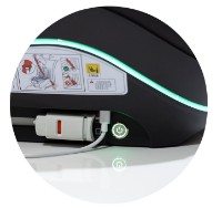 Scaun auto pentru copii Chipolino Genesis I-Size Isofix 125-150cm Noir (SDKGES02601NO) imaginea #4 — magazin online Desire.md