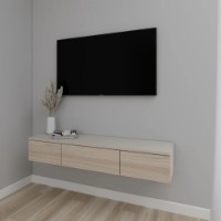 Comodă TV Smartex Т10 100cm Kashemir/Light Oak imaginea #1 — magazin online Desire.md