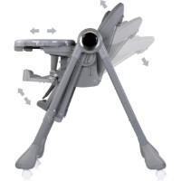 Scaun de masa Chipolino Master Class Charcoal (STHMA02601CH) imaginea #5 — magazin online Desire.md