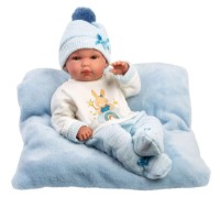 Păpușa Llorens Bimbo Con Cojin Celeste 35cm (63507)