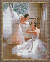 Mozaic cu diamante Diamond Two Ballerinas 40x50cm (YW00353)