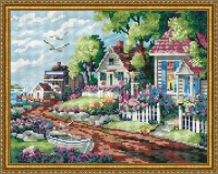 Mozaic cu diamante Diamond Village 40x50cm (YW01453)