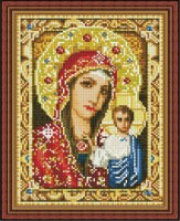 Mozaic cu diamante Diamond Virgin Mary 30x40cm (YW00706)