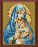 Mozaic cu diamante Diamond Virgin Mary 30x40cm (YW00745)