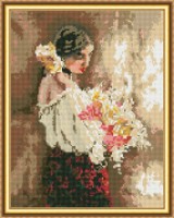 Mozaic cu diamante Diamond Young Girl 40x50cm (YW00035)