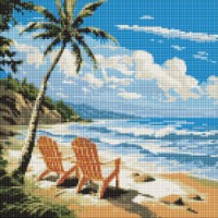 Алмазная мозаика Ideyka A World For Lovers 40x40cm (AMO7984) 