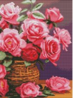 Алмазная мозаика Ideyka Colorful Roses 30x40cm (AMO8174) 
