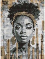 Алмазная мозаика Ideyka Exotic Monochrome 40x50cm (AMO8274) 