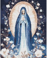 Алмазная мозаика Ideyka Immaculate Virgin 40x50cm (AMO8201) 