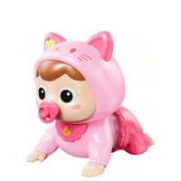 Păpușa New World CrawDoll Pink (M09-C)