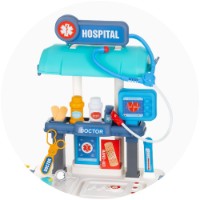 Set joacă doctor Chipolino Hospital 3in1 (DIPK002434DS) imaginea #3 — magazin online Desire.md
