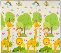 Covor joc pentru copii Chipolino Jungle 178x178cm (DKZ1818JUNG)