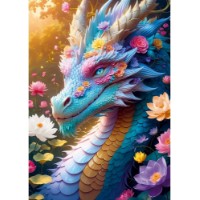 Пазл Trefl 1000 Colourful Dragon (10953)