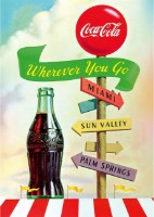 Puzzle Trefl 1000 Premium Plus  Coca-Cola: Wherever You Go (12098)