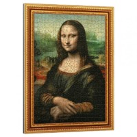 Puzzle Trefl 500 ArtFrame Puzzle Mona Lisa/Leonardo da Vinci (37541) imaginea #2 — magazin online Desire.md