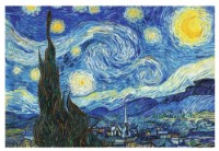 Puzzle Trefl 500 ArtFrame Puzzle The Starry Night, Vincent van Gogh (37544) imaginea #2 — magazin online Desire.md
