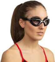 Ochelari înot Seac Lynx Clear Lenses Black/White (152-55NW/LT) imaginea #3 — magazin online Desire.md